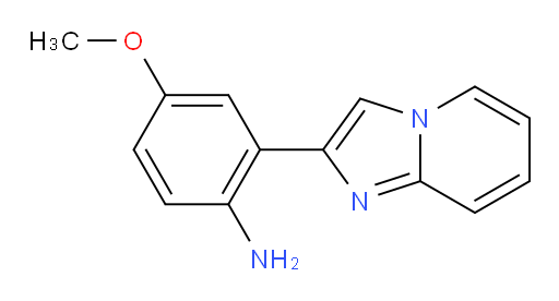 2-(imidazo[1,2-a]pyridin-2-yl)-4-methoxyaniline