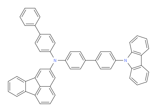 N-(4'-(9H-carbazol-9-yl)-[1,1'-biphenyl]-4-yl)-N-([1,1'-biphenyl]-4-yl)fluoranthen-2-amine
