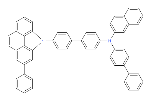 N-([1,1'-biphenyl]-4-yl)-N-(4'-(2-phenyl-4H-benzo[def]carbazol-4-yl)-[1,1'-biphenyl]-4-yl)naphthalen-2-amine