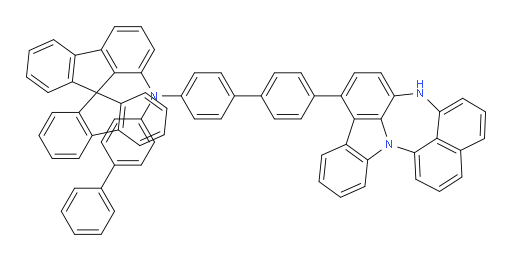 N-(4'-(4H-naphtho[1',8':5,6,7][1,4]diazepino[3,2,1-jk]carbazol-7-yl)-[1,1'-biphenyl]-4-yl)-N-([1,1'-biphenyl]-4-yl)-9,9'-spirobi[fluoren]-1-amine