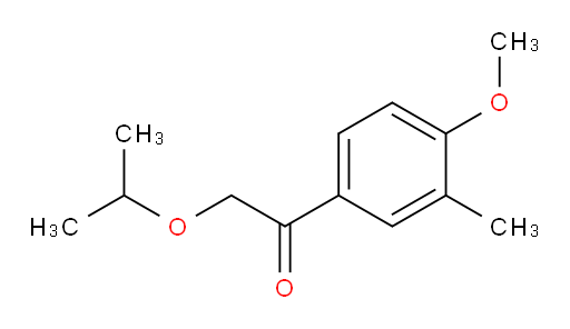 2-isopropoxy-1-(4-methoxy-3-methylphenyl)ethanone
