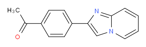 1-(4-(imidazo[1,2-a]pyridin-2-yl)phenyl)ethanone
