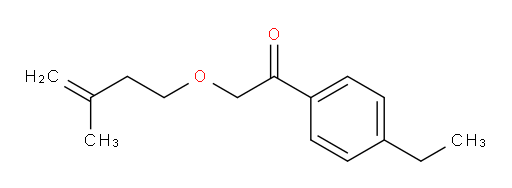 1-(4-ethylphenyl)-2-((3-methylbut-3-en-1-yl)oxy)ethanone