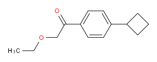 1-(4-cyclobutylphenyl)-2-ethoxyethanone