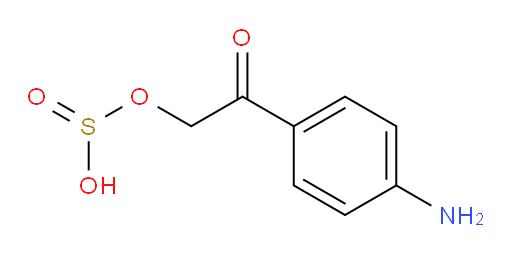 2-(4-aminophenyl)-2-oxoethyl hydrogen sulfite