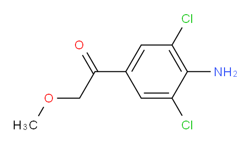 1-(4-amino-3,5-dichlorophenyl)-2-methoxyethanone