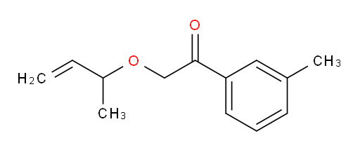 2-(but-3-en-2-yloxy)-1-(m-tolyl)ethanone