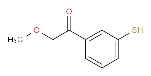 1-(3-mercaptophenyl)-2-methoxyethanone