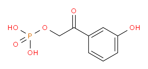 2-(3-hydroxyphenyl)-2-oxoethyl dihydrogen phosphate