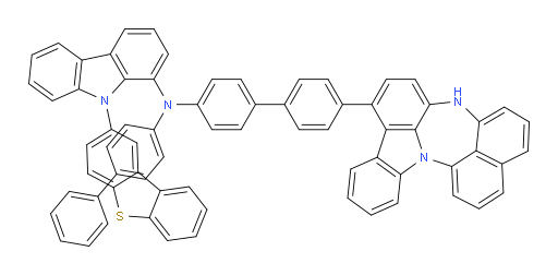 N-(4'-(4H-naphtho[1',8':5,6,7][1,4]diazepino[3,2,1-jk]carbazol-7-yl)-[1,1'-biphenyl]-4-yl)-N-([1,1'-biphenyl]-4-yl)-9-(dibenzo[b,d]thiophen-2-yl)-9H-carbazol-1-amine
