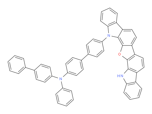 N-([1,1'-biphenyl]-4-yl)-4'-(furo[2,3-a:5,4-a']dicarbazol-13(15H)-yl)-N-phenyl-[1,1'-biphenyl]-4-amine