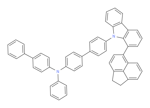 N-([1,1'-biphenyl]-4-yl)-4'-(1-(1,2-dihydroacenaphthylen-5-yl)-9H-carbazol-9-yl)-N-phenyl-[1,1'-biphenyl]-4-amine