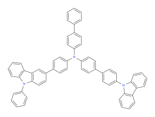 N-([1,1'-biphenyl]-4-yl)-4'-(9H-carbazol-9-yl)-N-(4-(9-phenyl-9H-carbazol-3-yl)phenyl)-[1,1'-biphenyl]-4-amine