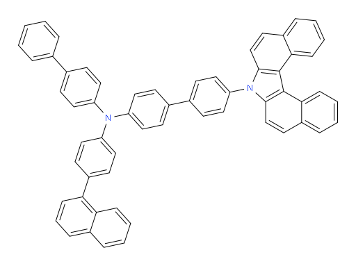 N-([1,1'-biphenyl]-4-yl)-4'-(7H-dibenzo[c,g]carbazol-7-yl)-N-(4-(naphthalen-1-yl)phenyl)-[1,1'-biphenyl]-4-amine