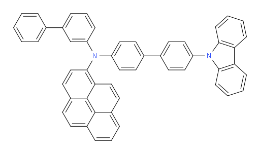 N-(4'-(9H-carbazol-9-yl)-[1,1'-biphenyl]-4-yl)-N-([1,1'-biphenyl]-3-yl)pyren-1-amine