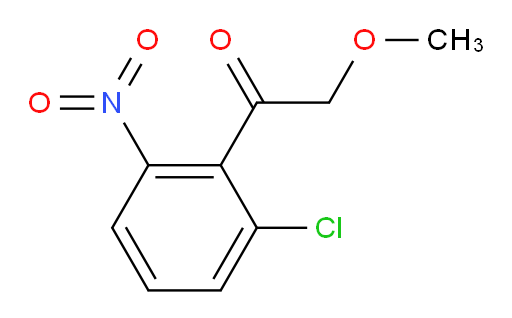 1-(2-chloro-6-nitrophenyl)-2-methoxyethanone