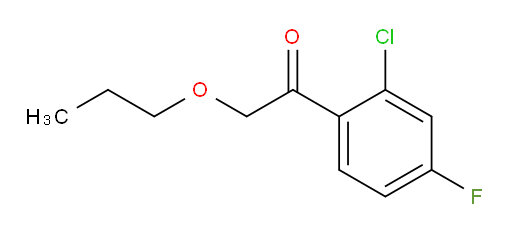 1-(2-chloro-4-fluorophenyl)-2-propoxyethanone