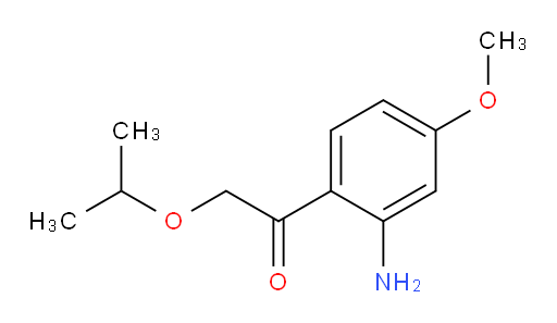 1-(2-amino-4-methoxyphenyl)-2-isopropoxyethanone