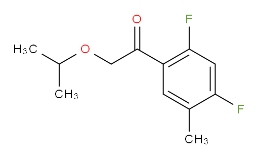 1-(2,4-difluoro-5-methylphenyl)-2-isopropoxyethanone