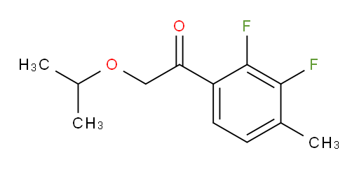 1-(2,3-difluoro-4-methylphenyl)-2-isopropoxyethanone