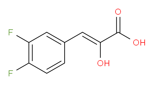 (Z)-3-(3,4-difluorophenyl)-2-hydroxyacrylic acid