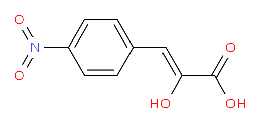 (Z)-2-hydroxy-3-(4-nitrophenyl)acrylic acid