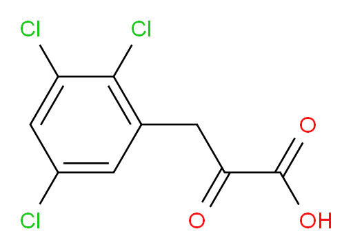 2-oxo-3-(2,3,5-trichlorophenyl)propanoic acid