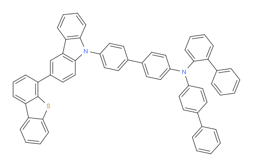 N-([1,1'-biphenyl]-4-yl)-N-(4'-(3-(dibenzo[b,d]thiophen-4-yl)-9H-carbazol-9-yl)-[1,1'-biphenyl]-4-yl)-[1,1'-biphenyl]-2-amine