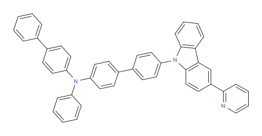 N-([1,1'-biphenyl]-4-yl)-N-phenyl-4'-(3-(pyridin-2-yl)-9H-carbazol-9-yl)-[1,1'-biphenyl]-4-amine