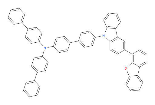 N,N-di([1,1'-biphenyl]-4-yl)-4'-(3-(dibenzo[b,d]furan-4-yl)-9H-carbazol-9-yl)-[1,1'-biphenyl]-4-amine
