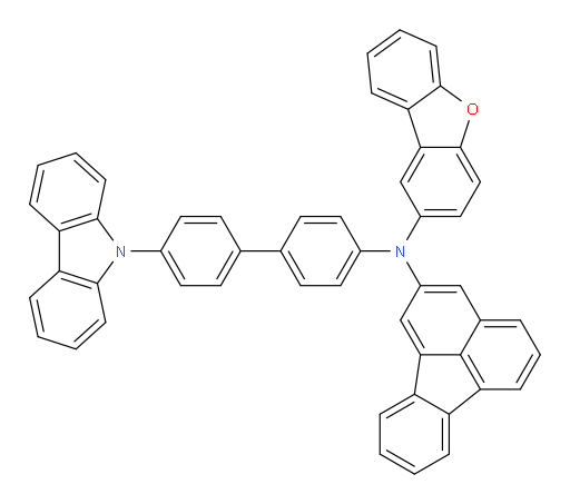 N-(4'-(9H-carbazol-9-yl)-[1,1'-biphenyl]-4-yl)-N-(fluoranthen-2-yl)dibenzo[b,d]furan-2-amine