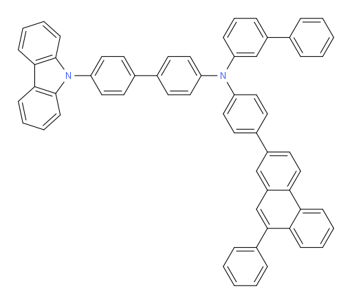 N-(4'-(9H-carbazol-9-yl)-[1,1'-biphenyl]-4-yl)-N-(4-(9-phenylphenanthren-2-yl)phenyl)-[1,1'-biphenyl]-3-amine