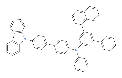 N-(4'-(9H-carbazol-9-yl)-[1,1'-biphenyl]-4-yl)-5-(naphthalen-1-yl)-N-phenyl-[1,1'-biphenyl]-3-amine