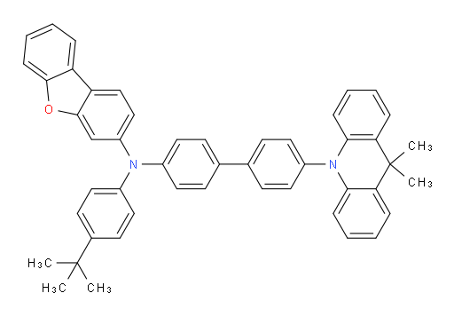 N-(4-(tert-butyl)phenyl)-N-(4'-(9,9-dimethylacridin-10(9H)-yl)-[1,1'-biphenyl]-4-yl)dibenzo[b,d]furan-3-amine