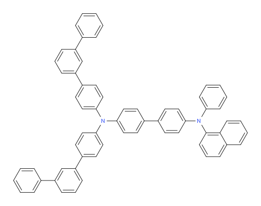N4,N4-di([1,1':3',1''-terphenyl]-4-yl)-N4'-(naphthalen-1-yl)-N4'-phenyl-[1,1'-biphenyl]-4,4'-diamine