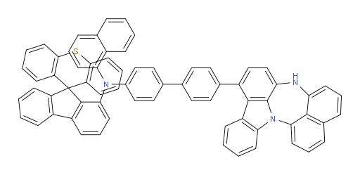 N-(4'-(4H-naphtho[1',8':5,6,7][1,4]diazepino[3,2,1-jk]carbazol-7-yl)-[1,1'-biphenyl]-4-yl)-N-(naphthalen-1-yl)spiro[fluorene-9,9'-thioxanthen]-1-amine