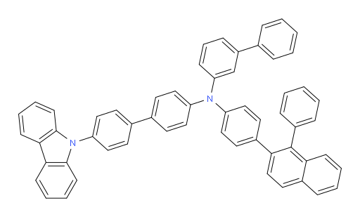 N-(4'-(9H-carbazol-9-yl)-[1,1'-biphenyl]-4-yl)-N-(4-(1-phenylnaphthalen-2-yl)phenyl)-[1,1'-biphenyl]-3-amine