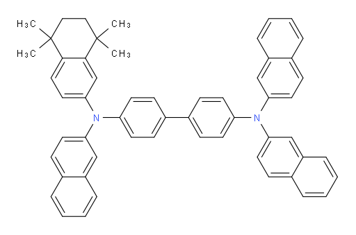 N4,N4,N4'-tri(naphthalen-2-yl)-N4'-(5,5,8,8-tetramethyl-5,6,7,8-tetrahydronaphthalen-2-yl)-[1,1'-biphenyl]-4,4'-diamine