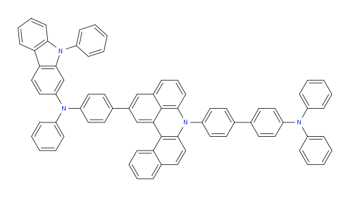 N-(4-(7-(4'-(diphenylamino)-[1,1'-biphenyl]-4-yl)-7H-dibenzo[a,kl]acridin-2-yl)phenyl)-N,9-diphenyl-9H-carbazol-2-amine