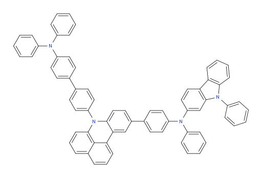 N-(4-(7-(4'-(diphenylamino)-[1,1'-biphenyl]-4-yl)-7H-benzo[kl]acridin-10-yl)phenyl)-N,9-diphenyl-9H-carbazol-2-amine