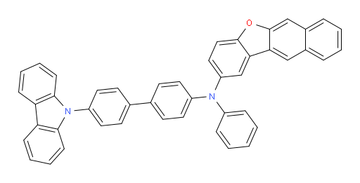N-(4'-(9H-carbazol-9-yl)-[1,1'-biphenyl]-4-yl)-N-phenylnaphtho[2,3-b]benzofuran-2-amine