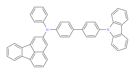 N-(4'-(9H-carbazol-9-yl)-[1,1'-biphenyl]-4-yl)-N-phenylfluoranthen-2-amine
