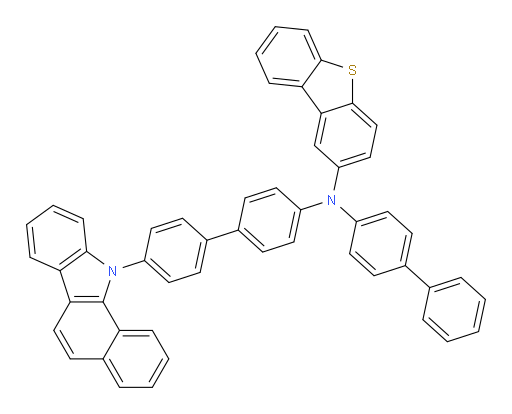 N-(4'-(11H-benzo[a]carbazol-11-yl)-[1,1'-biphenyl]-4-yl)-N-([1,1'-biphenyl]-4-yl)dibenzo[b,d]thiophen-2-amine