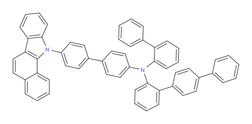 N-(4'-(11H-benzo[a]carbazol-11-yl)-[1,1'-biphenyl]-4-yl)-N-([1,1'-biphenyl]-2-yl)-[1,1':4',1''-terphenyl]-2-amine