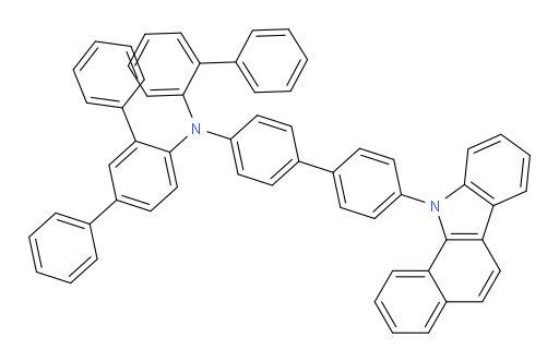 N-(4'-(11H-benzo[a]carbazol-11-yl)-[1,1'-biphenyl]-4-yl)-N-([1,1'-biphenyl]-2-yl)-[1,1':3',1''-terphenyl]-4'-amine