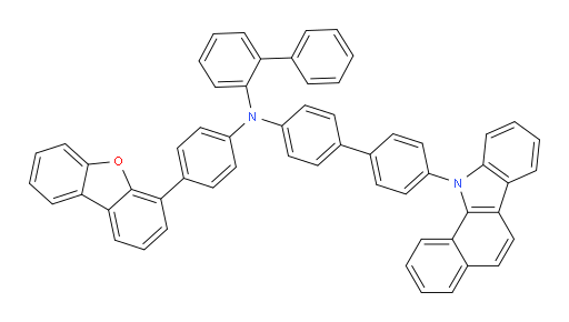 N-(4'-(11H-benzo[a]carbazol-11-yl)-[1,1'-biphenyl]-4-yl)-N-(4-(dibenzo[b,d]furan-4-yl)phenyl)-[1,1'-biphenyl]-2-amine