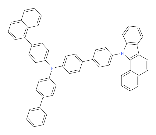 N-([1,1'-biphenyl]-4-yl)-4'-(11H-benzo[a]carbazol-11-yl)-N-(4-(naphthalen-1-yl)phenyl)-[1,1'-biphenyl]-4-amine