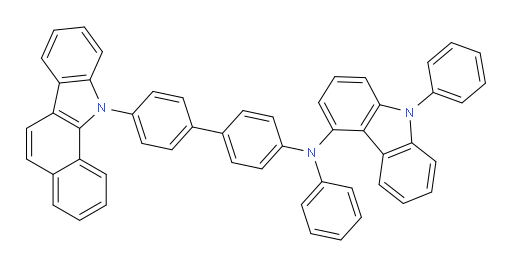 N-(4'-(11H-benzo[a]carbazol-11-yl)-[1,1'-biphenyl]-4-yl)-N,9-diphenyl-9H-carbazol-4-amine
