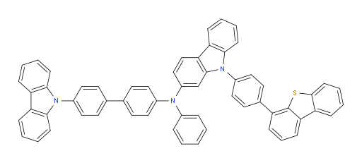 N-(4'-(9H-carbazol-9-yl)-[1,1'-biphenyl]-4-yl)-9-(4-(dibenzo[b,d]thiophen-4-yl)phenyl)-N-phenyl-9H-carbazol-2-amine
