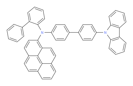 N-(4'-(9H-carbazol-9-yl)-[1,1'-biphenyl]-4-yl)-N-([1,1'-biphenyl]-2-yl)pyren-1-amine